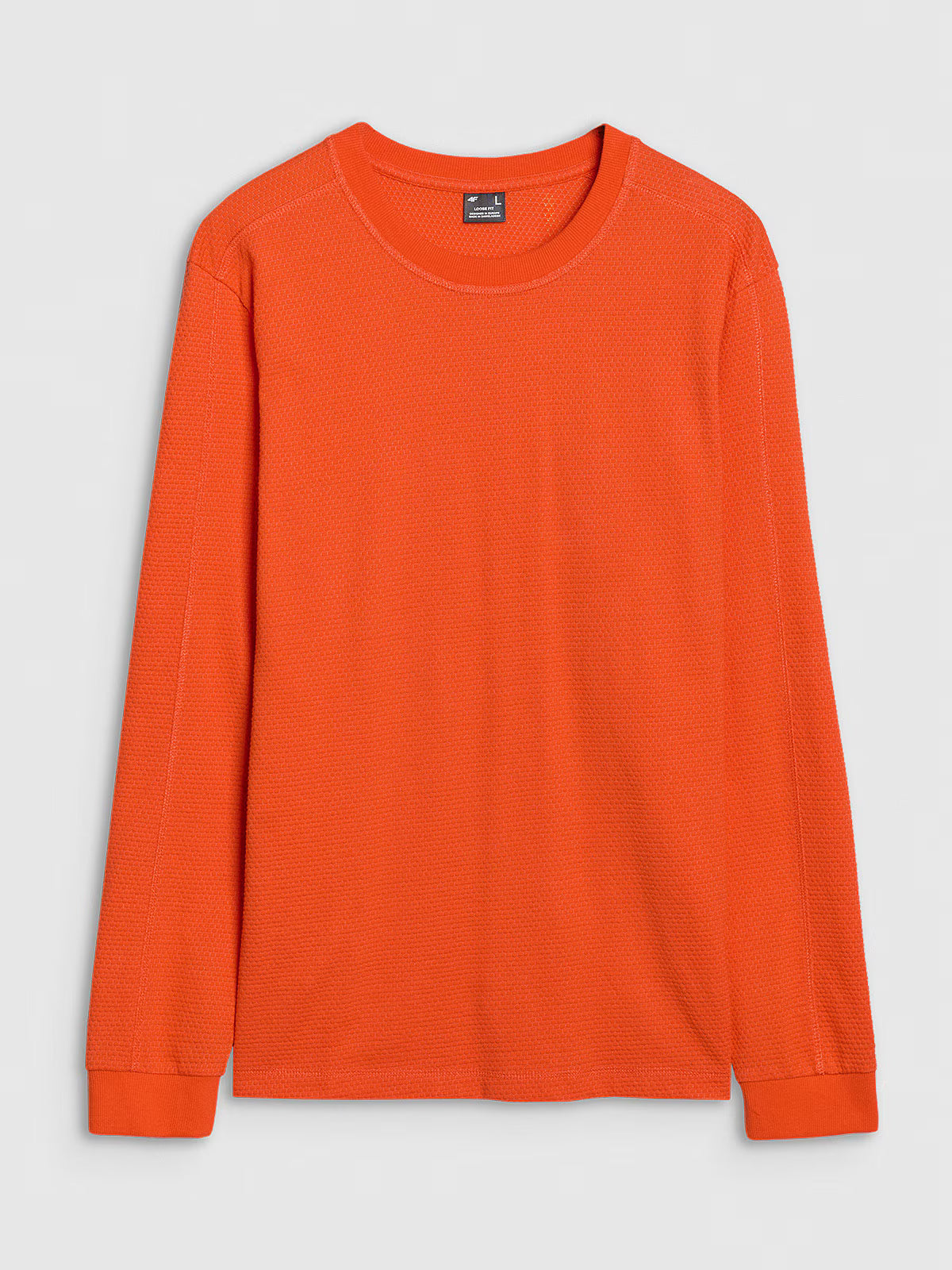 Longsleeve oversize gładki męski