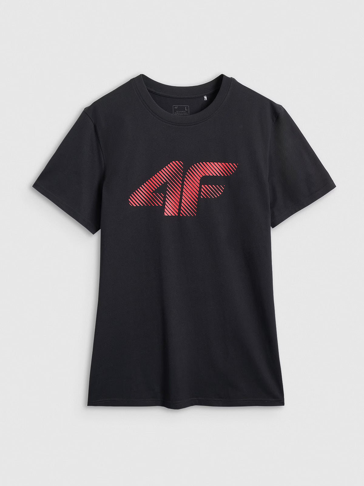 T-shirt regular z nadrukiem męski