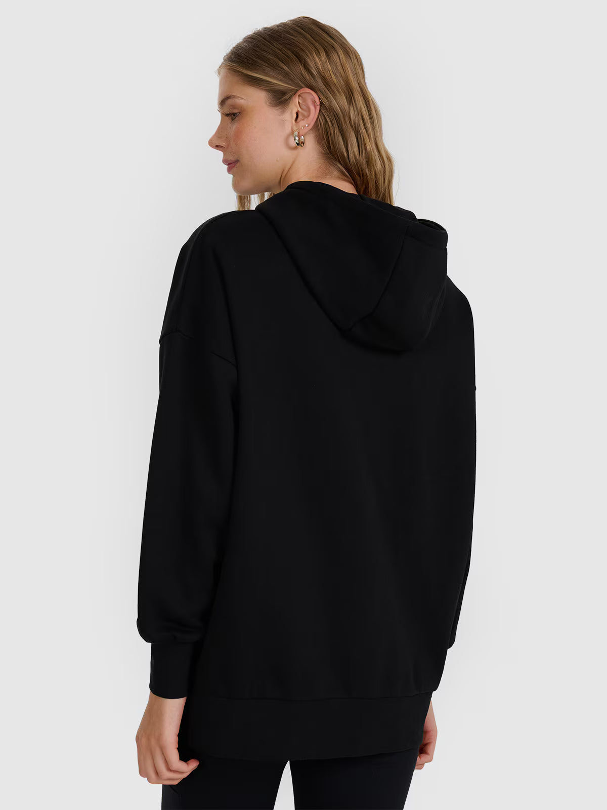 Bluza dresowa rozpinana z kapturem damska