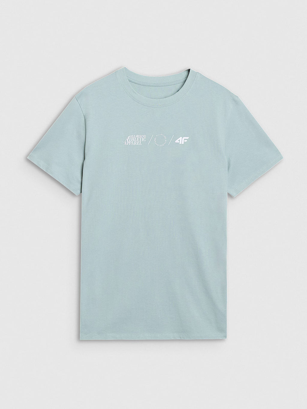 T-shirt regular z nadrukiem męski