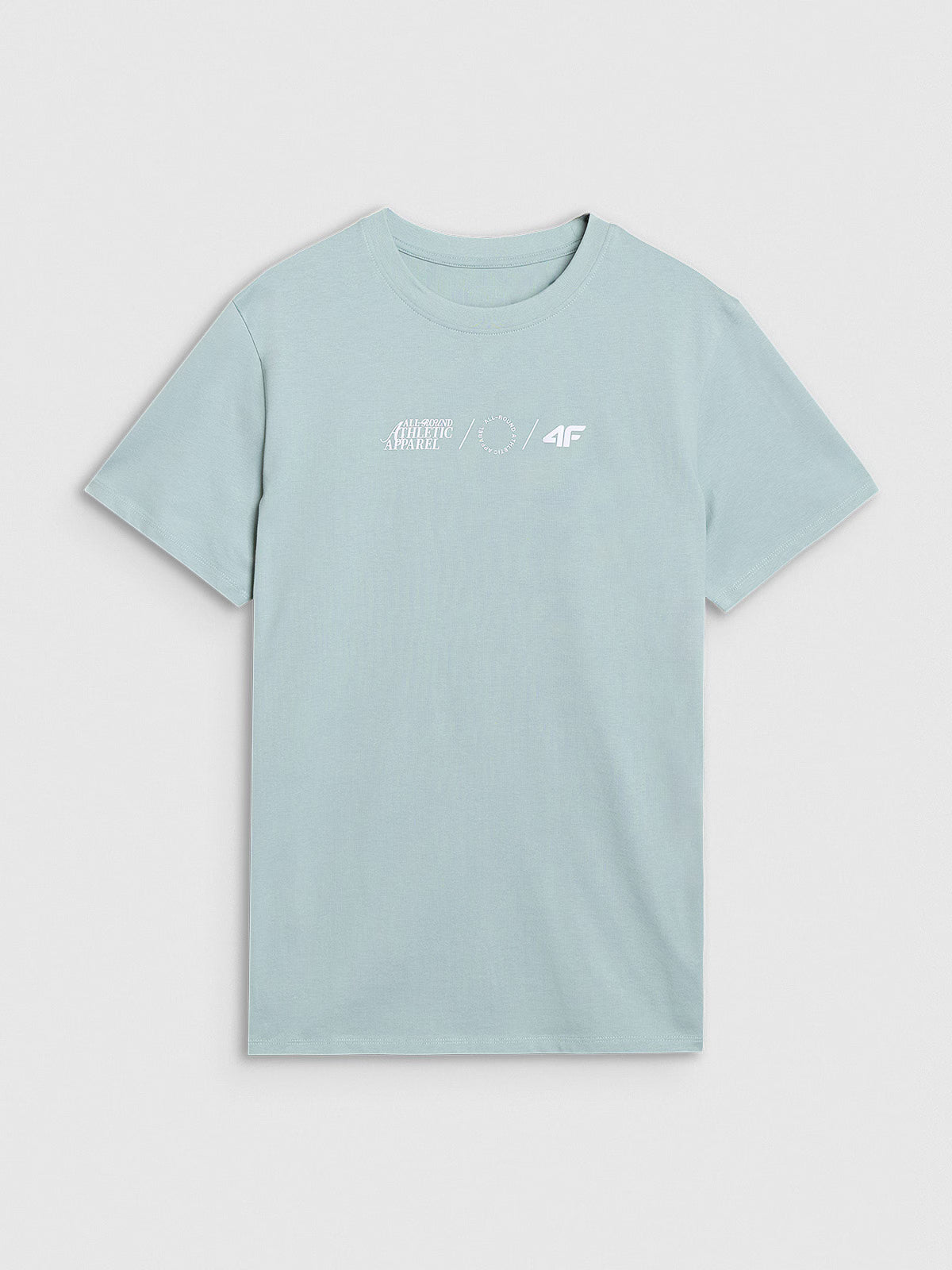 T-shirt regular z nadrukiem męski