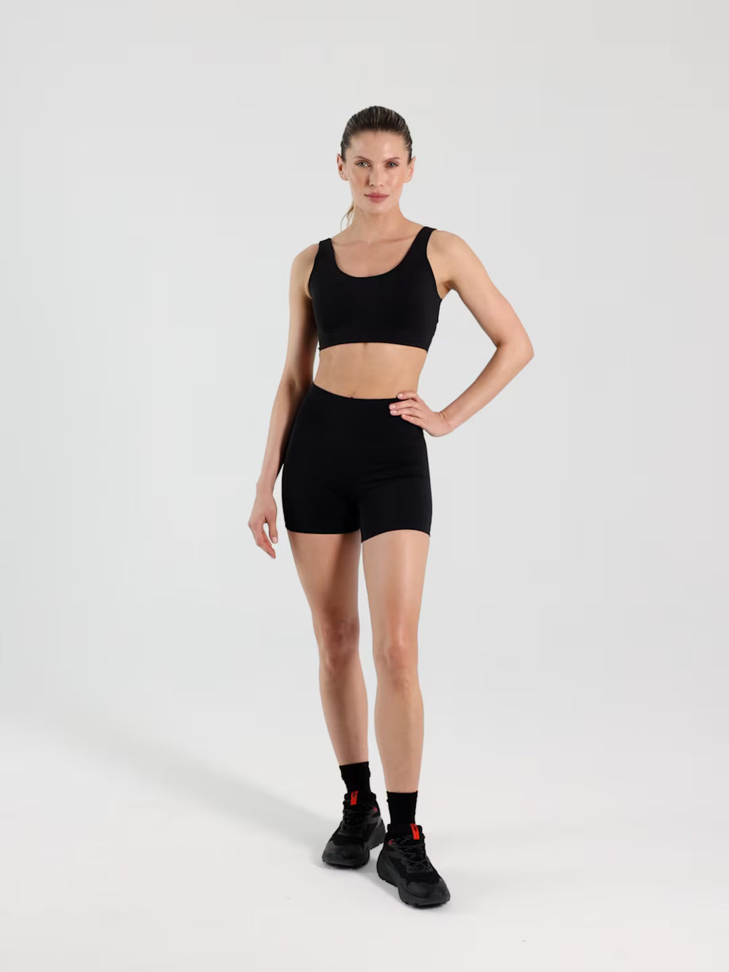 Legginsy krótkie treningowe damskie