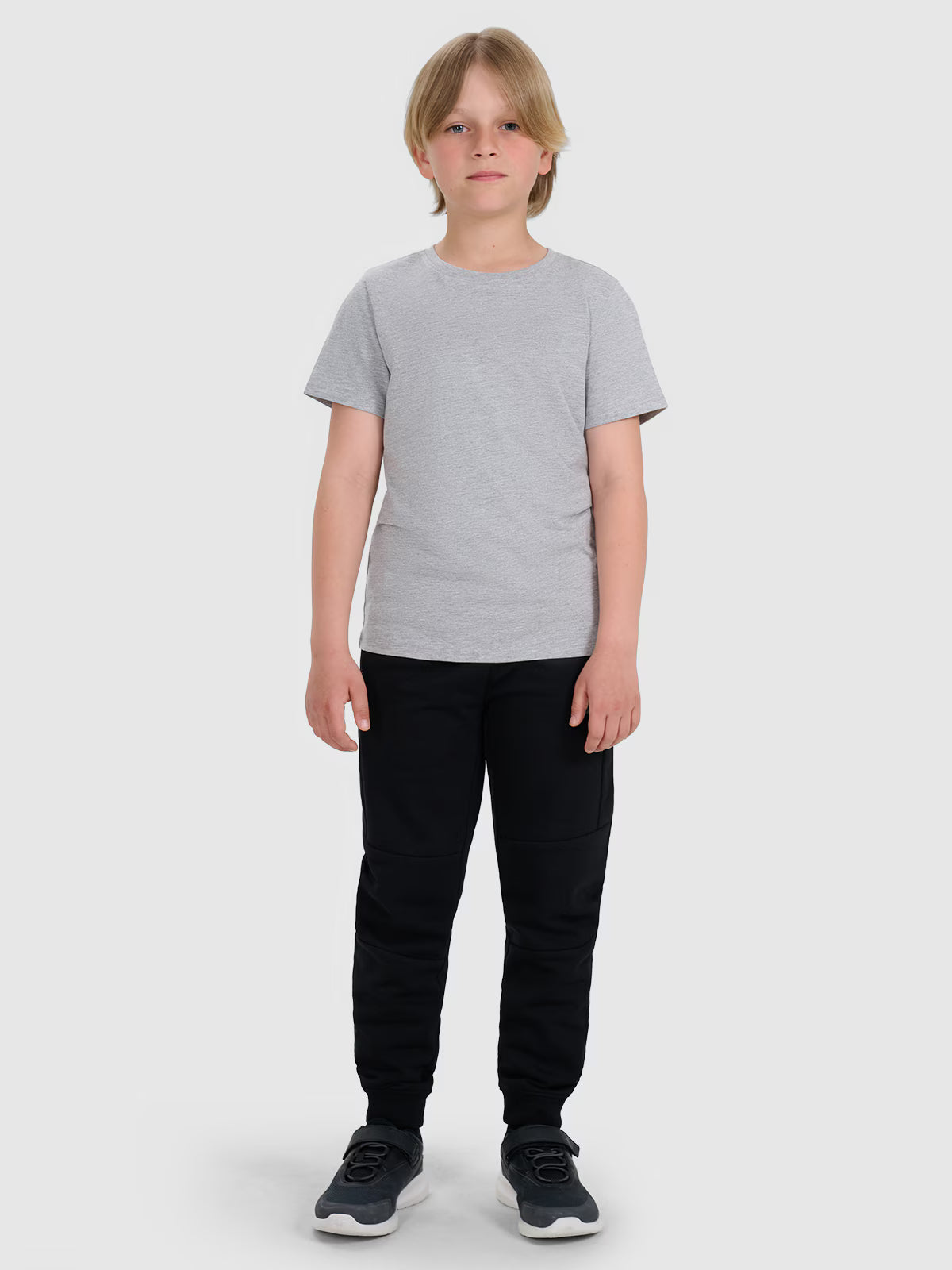 T-shirt regular gładki chłopięcy