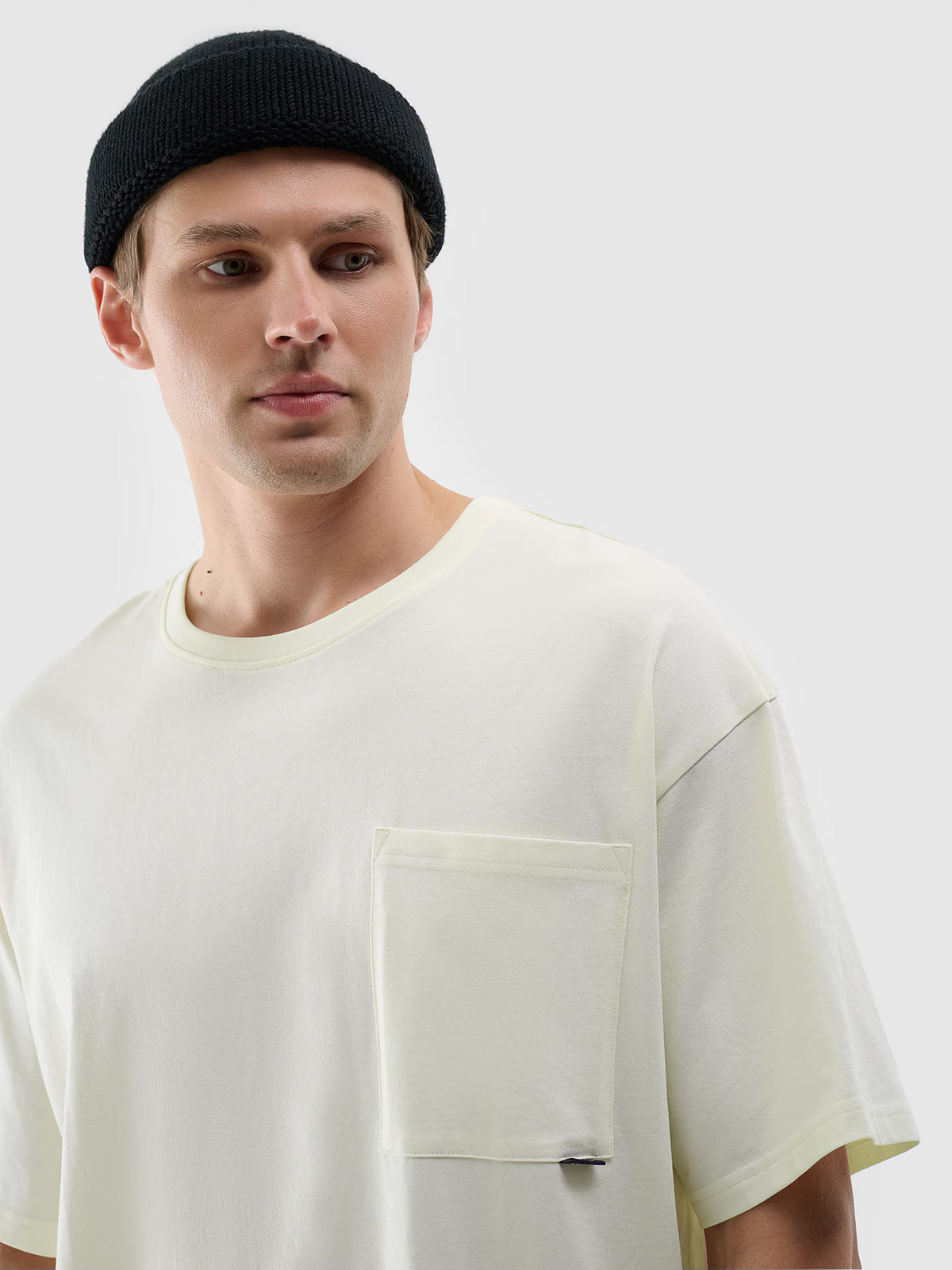 T-shirt oversize gładki uniseks