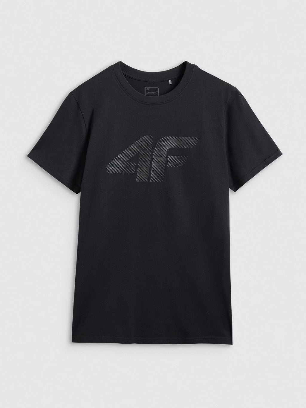 T-shirt regular z nadrukiem męski