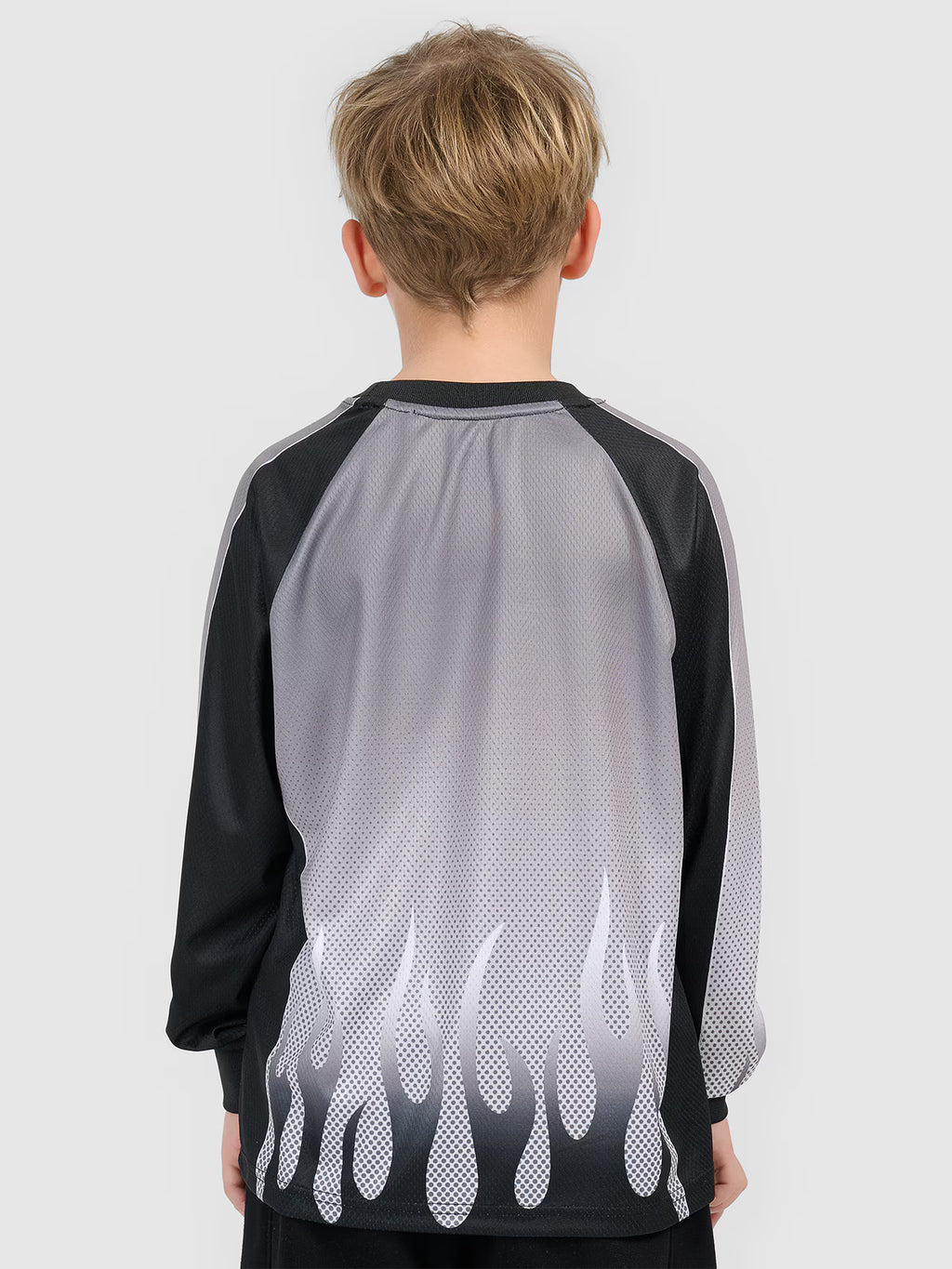 Longsleeve loose szybkoschnący chłopięcy