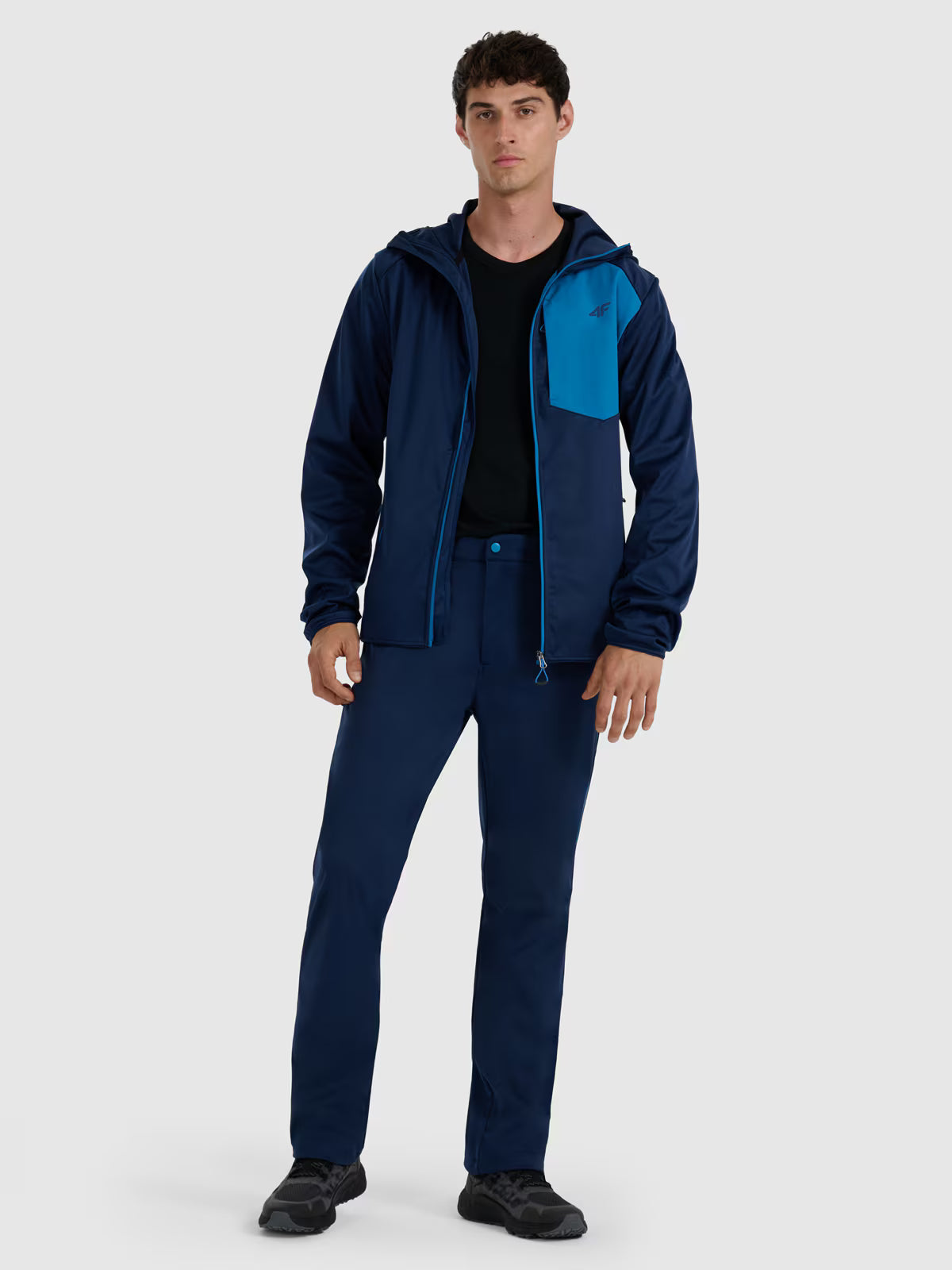 Kurtka softshell wiatroodporna membrana 8000 męska