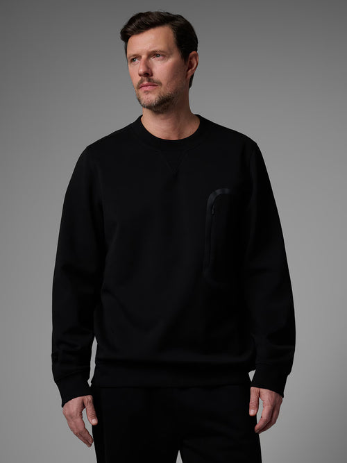 Bluza dresowa regular bez kaptura męska 4F x Robert Lewandowski
