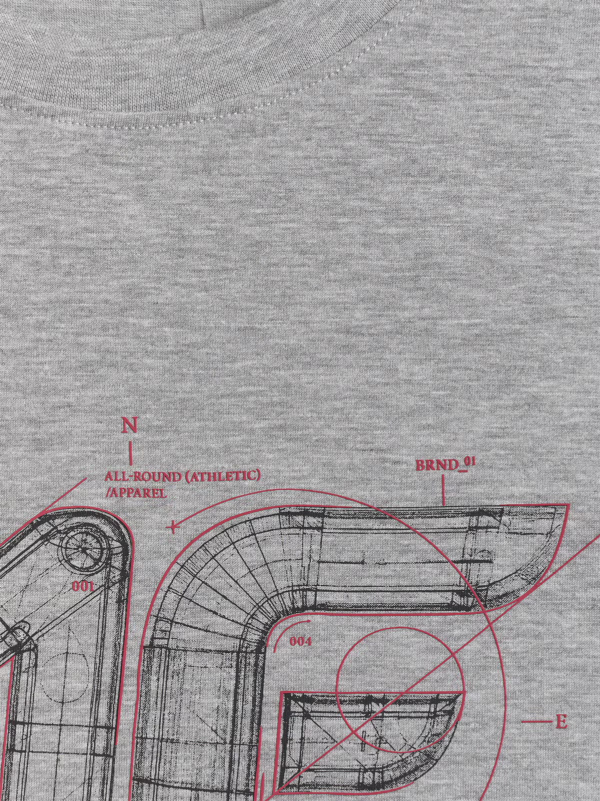 T-shirt regular z nadrukiem męski