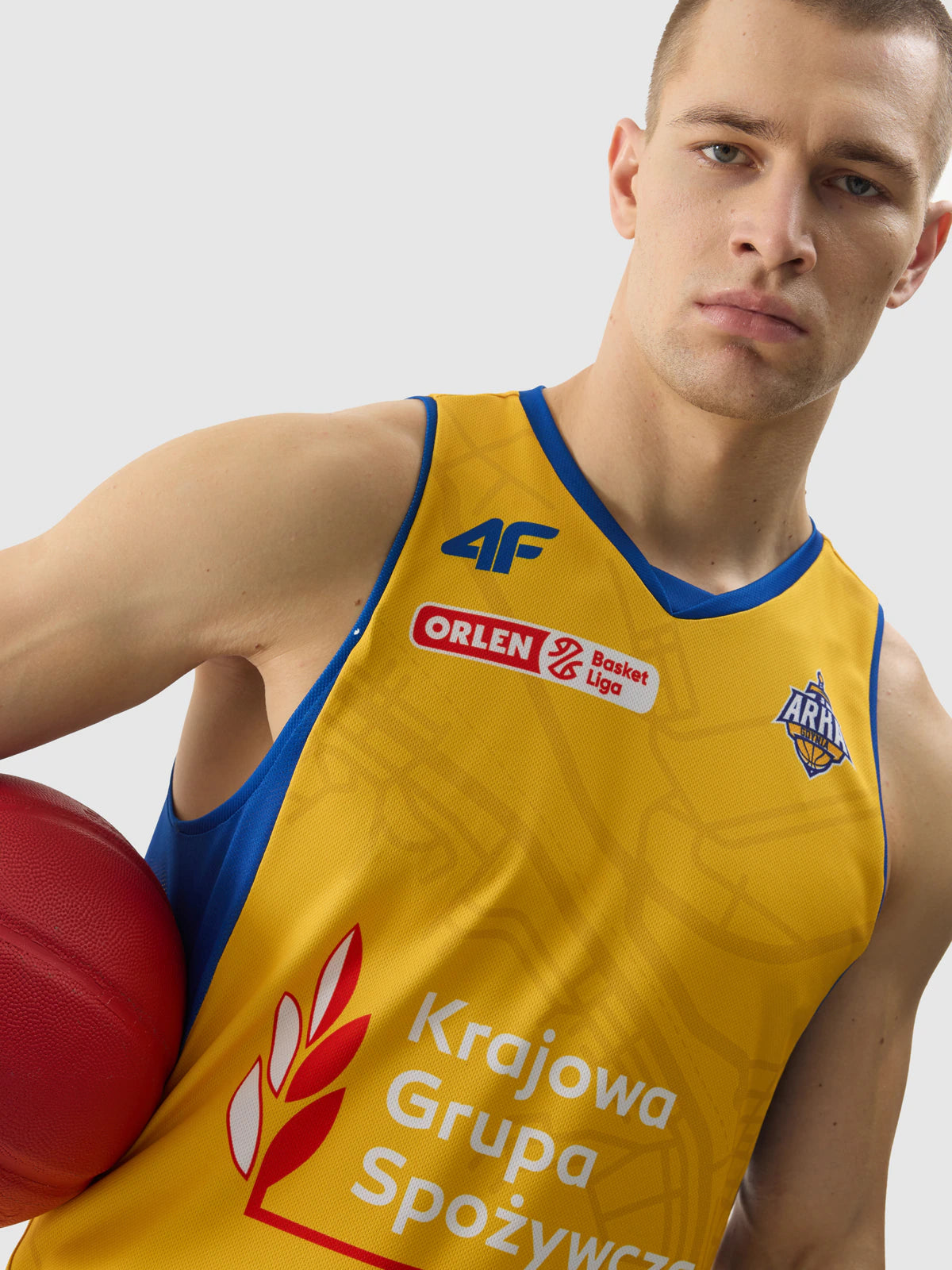 Koszulka meczowa replika domowa z sezonu 2023/24 męska 4F x Arka Gdynia