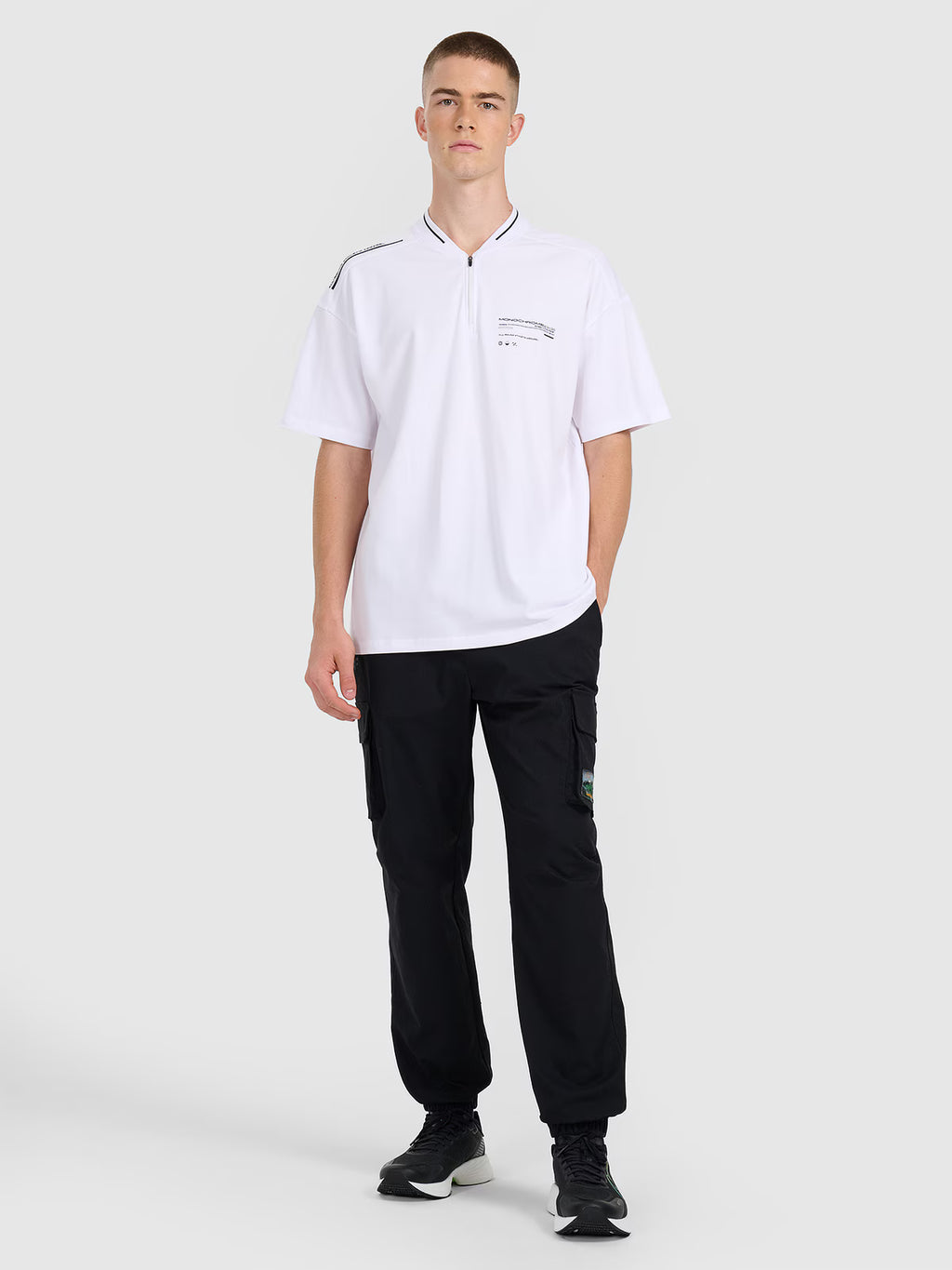 Koszulka polo oversize męska
