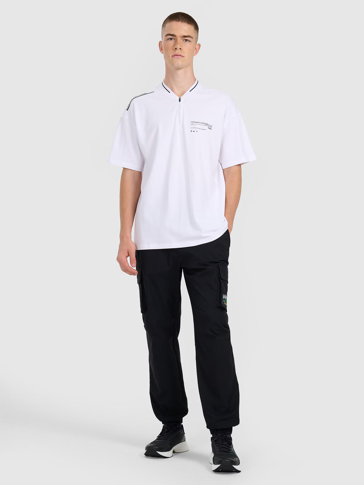 Koszulka polo oversize męska