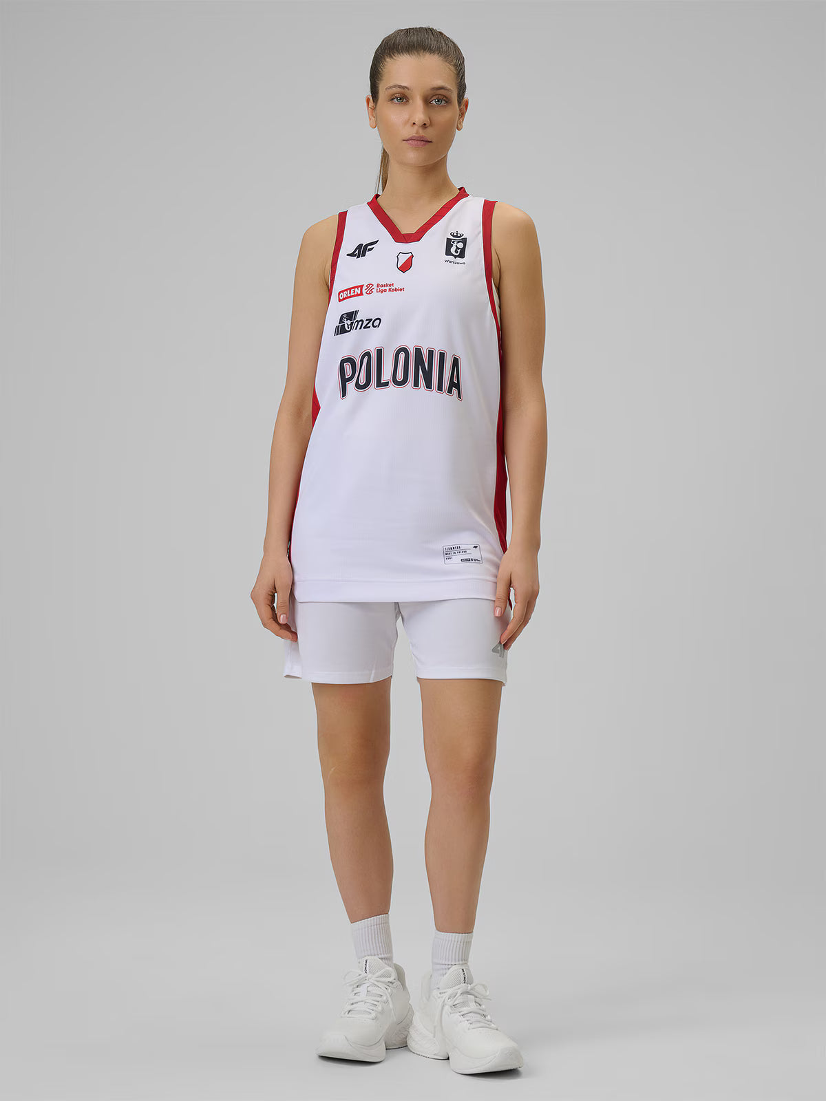 Koszulka meczowa replika domowa z sezonu 2025/26 damska 4F x Polonia Warszawa