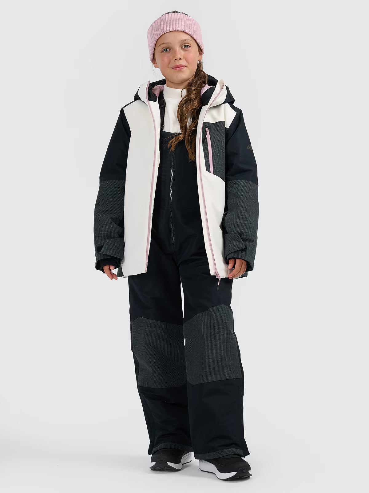 Kurtka snowboardowa membrana 10000 dziewczęca