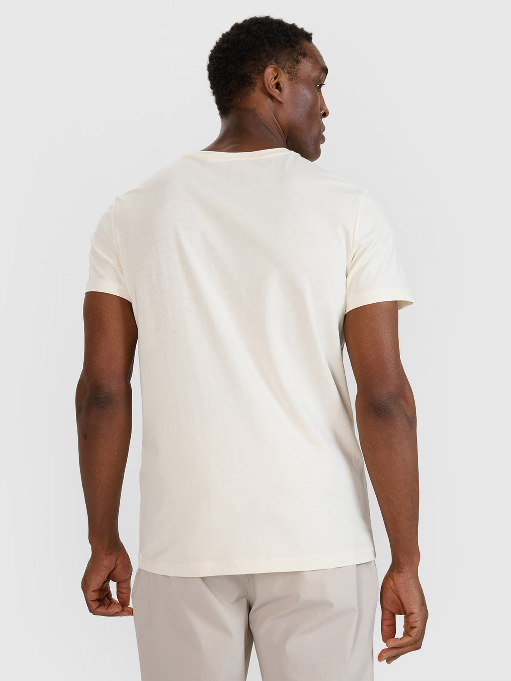 T-shirt regular z nadrukiem męski