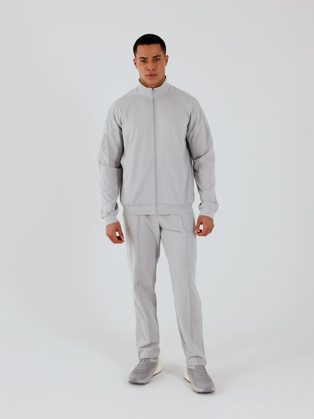 Bluza treningowa rozpinana bez kaptura męska