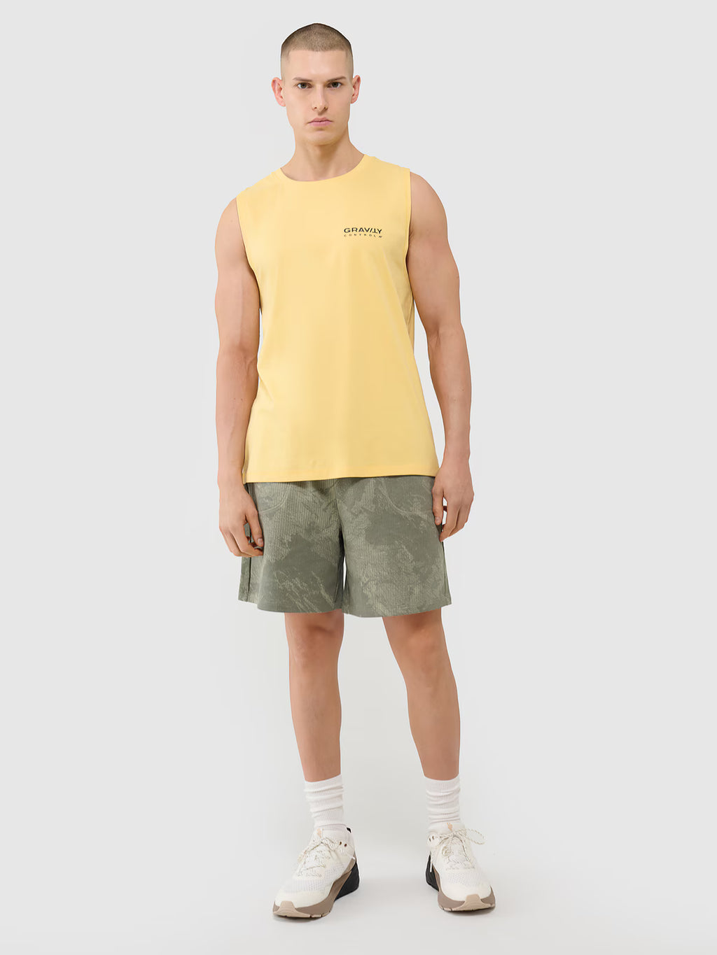 Tank top oversize męski
