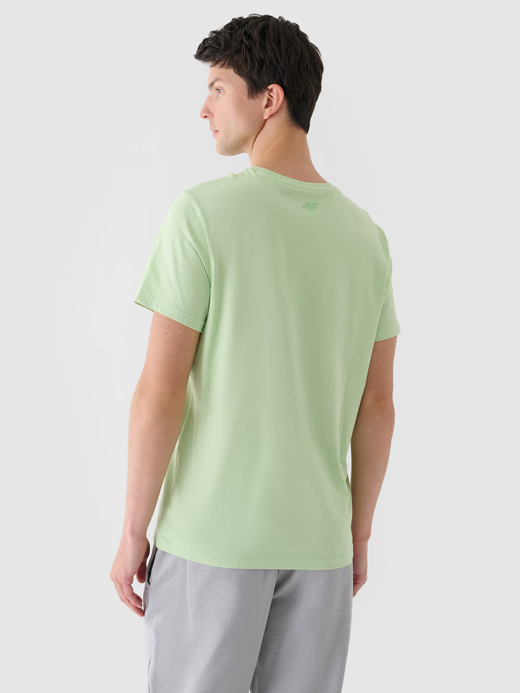 T-shirt regular z nadrukiem męski