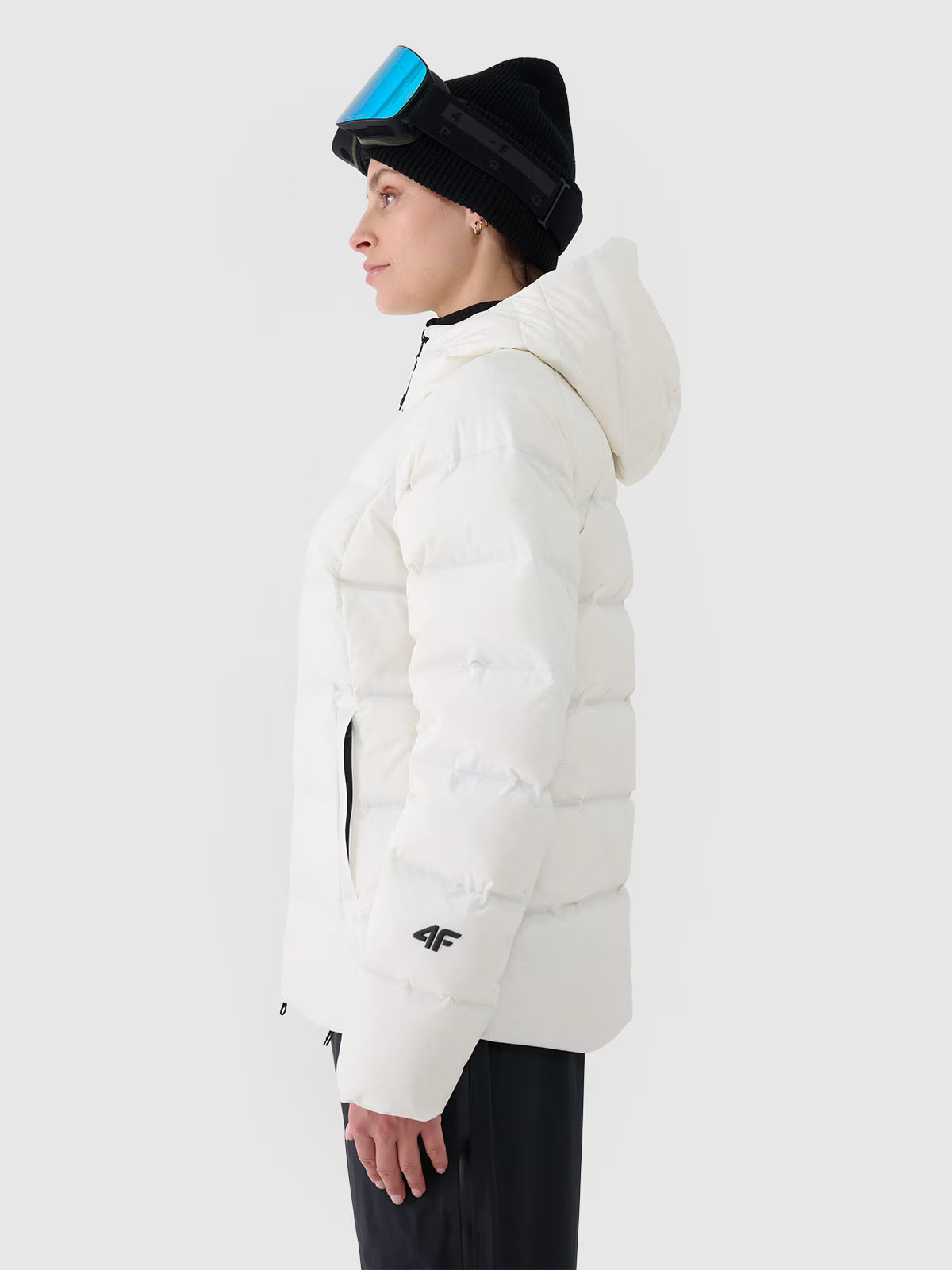 Kurtka zimowa puchowa 4FPRO z wypełnieniem naturalnym i membraną Pertex 20000/20000 damska