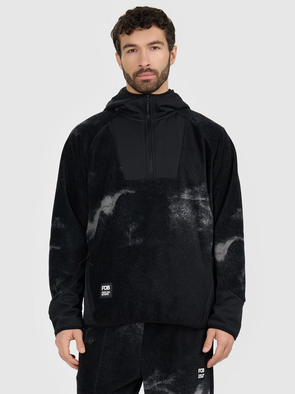 Polar loose z kapturem męski