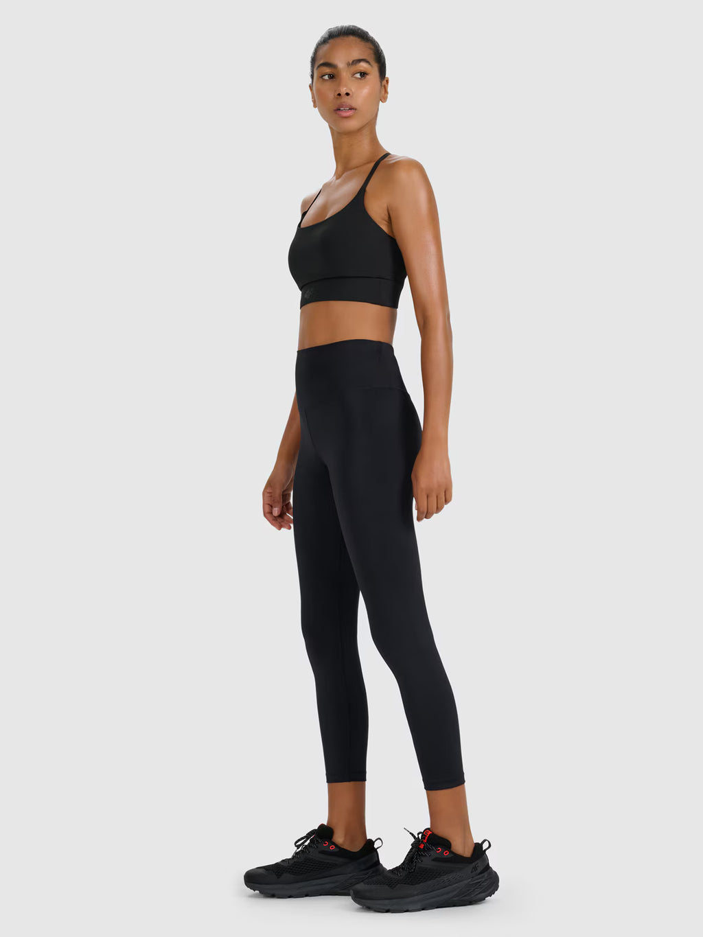 Legginsy treningowe 7/8 z wysokim stanem damskie