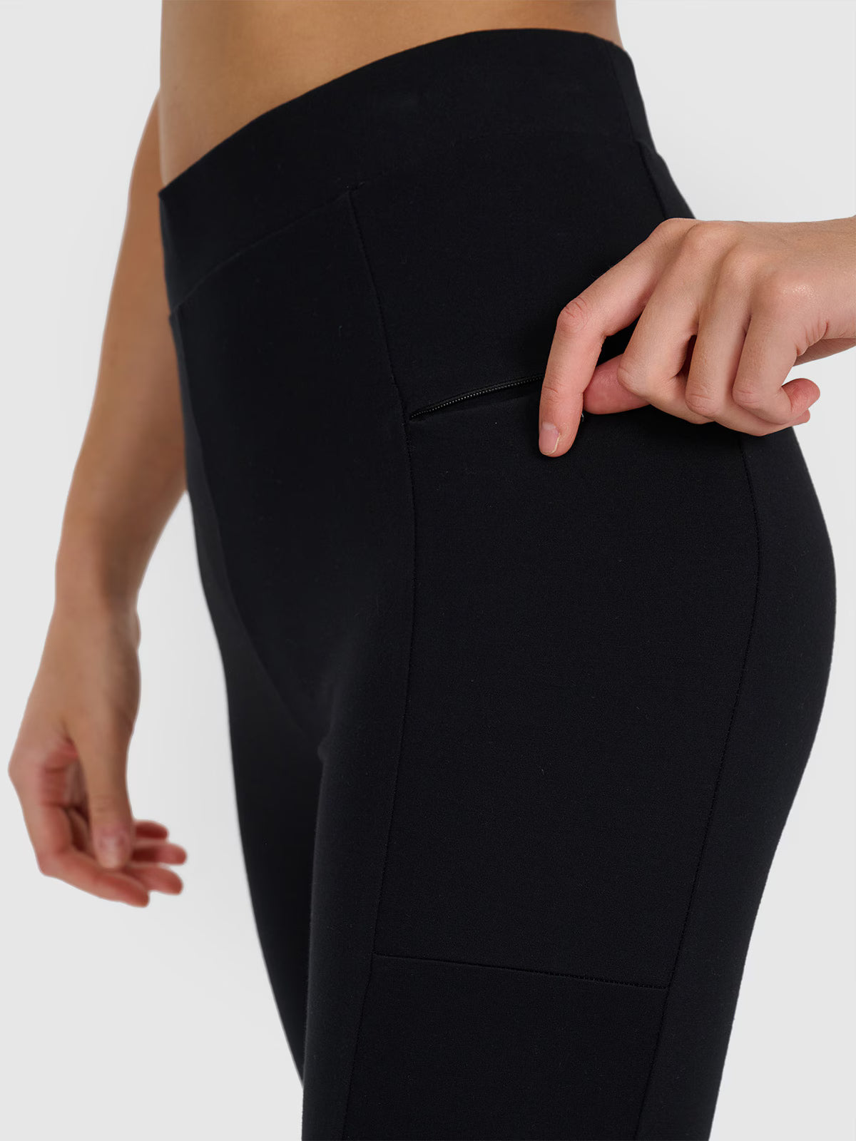 Legginsy dzianinowe damskie