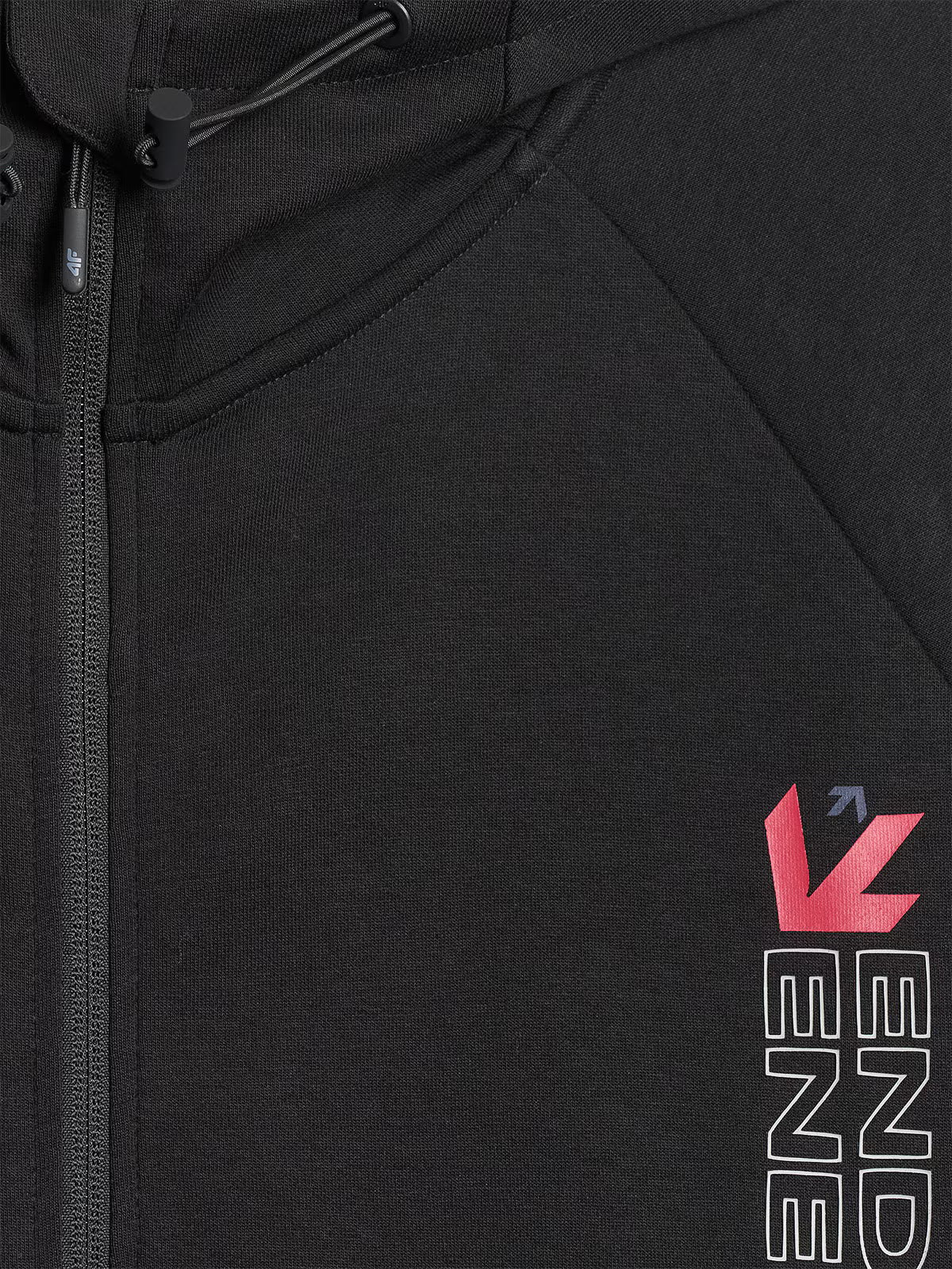 Bluza dresowa rozpinana z kapturem męska