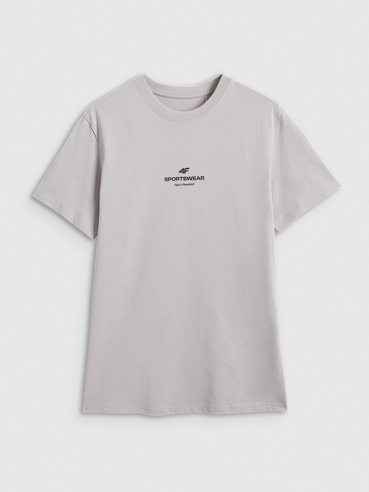 T-shirt regular z nadrukiem męski