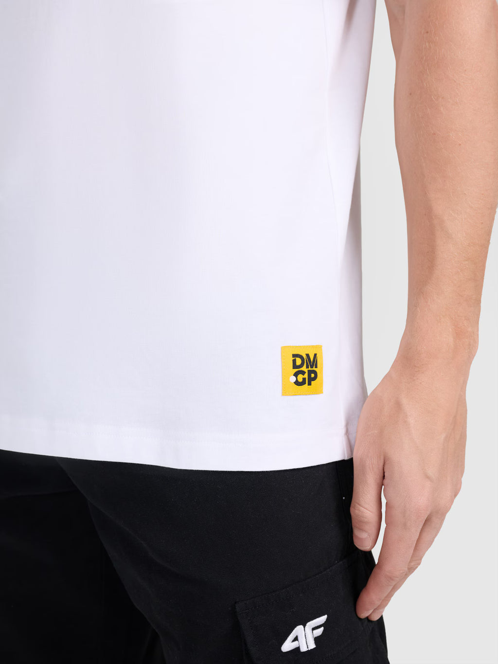 T-shirt regular z nadrukiem uniseks 4F x Drift Masters