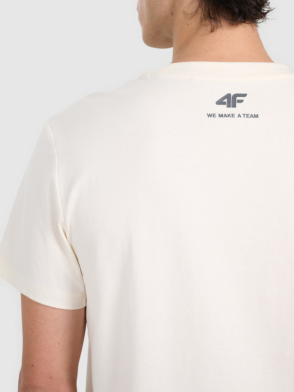 T-shirt regular z nadrukiem męski