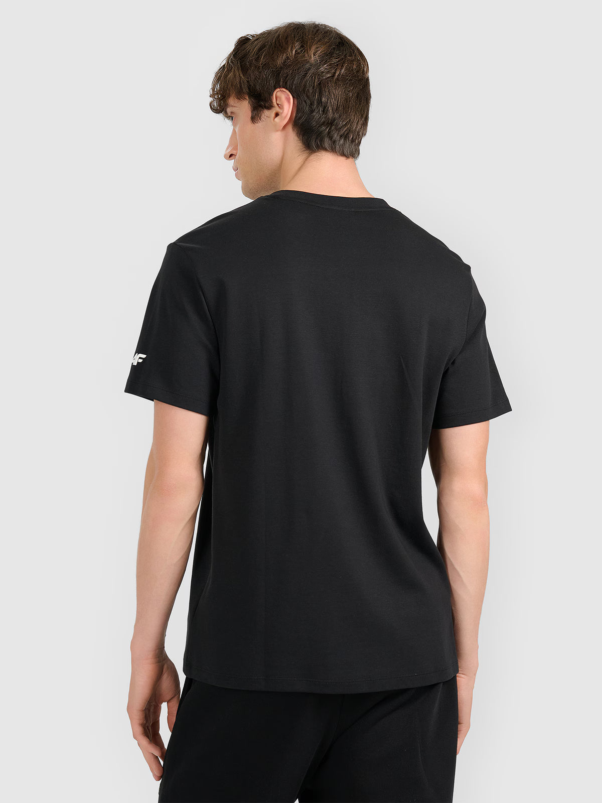 T-shirt regular z nadrukiem męski 4F x Robert Lewandowski