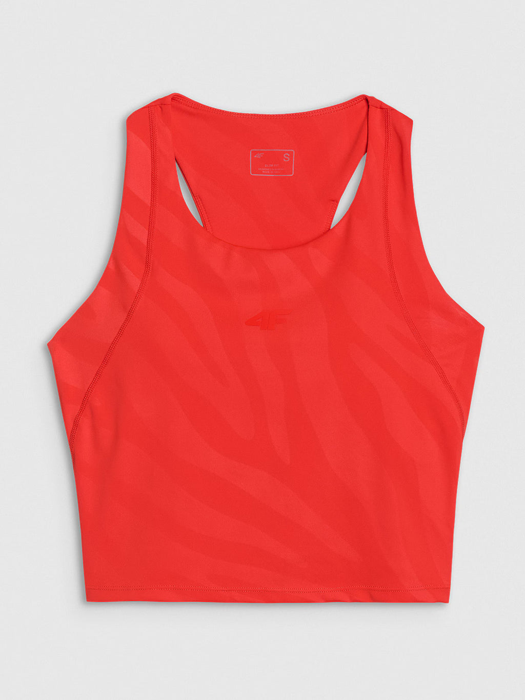 Crop top treningowy szybkoschnący damski