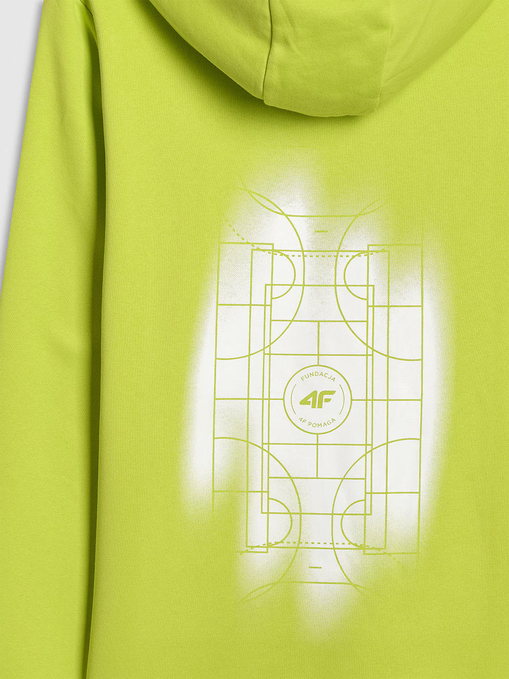 Bluza dresowa nierozpinana z kapturem uniseks Fundacja 4FPomaga