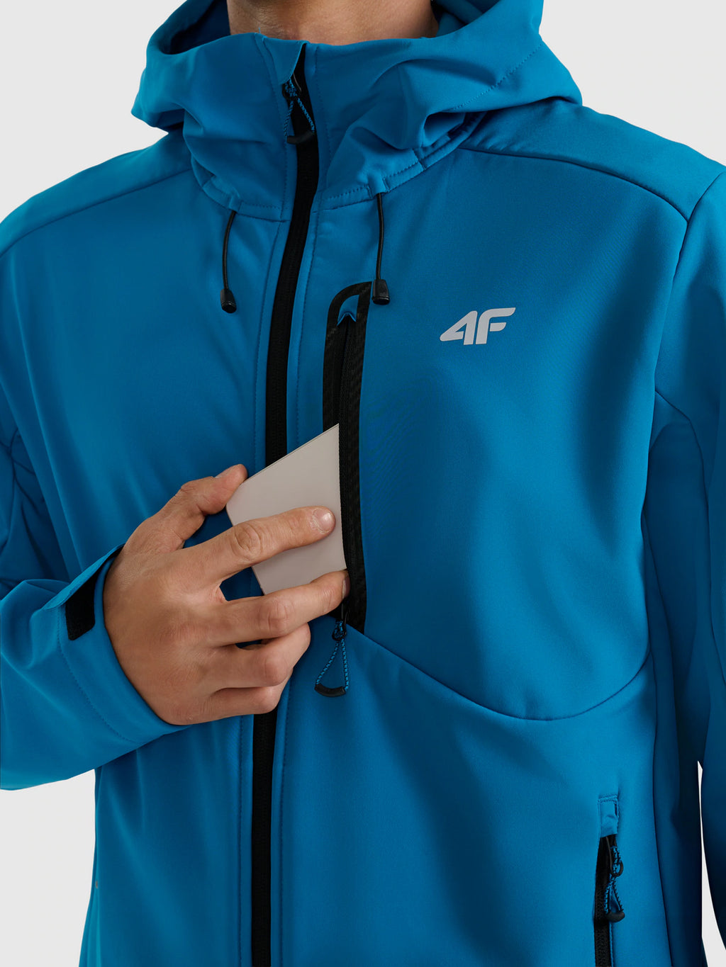 Kurtka softshell wiatroodporna membrana 8000 męska
