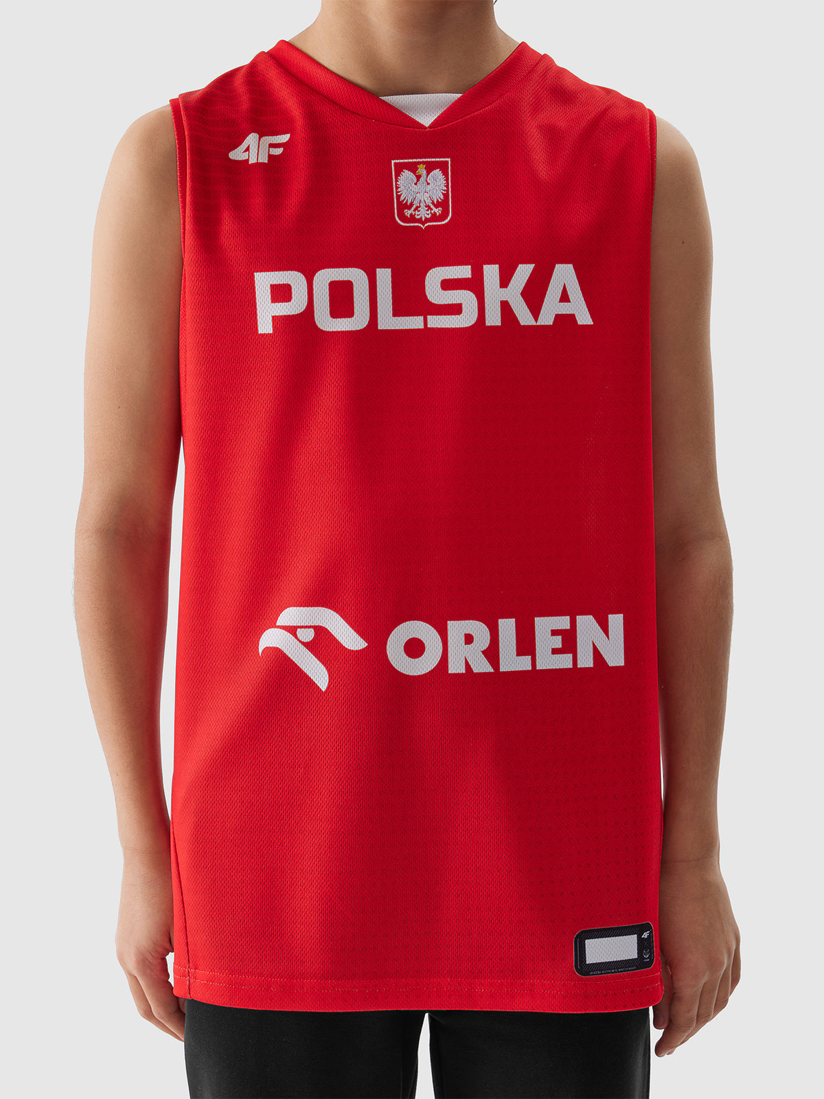 Koszulka reprezentacyjna chłopięca 4F x PZKOSZ
