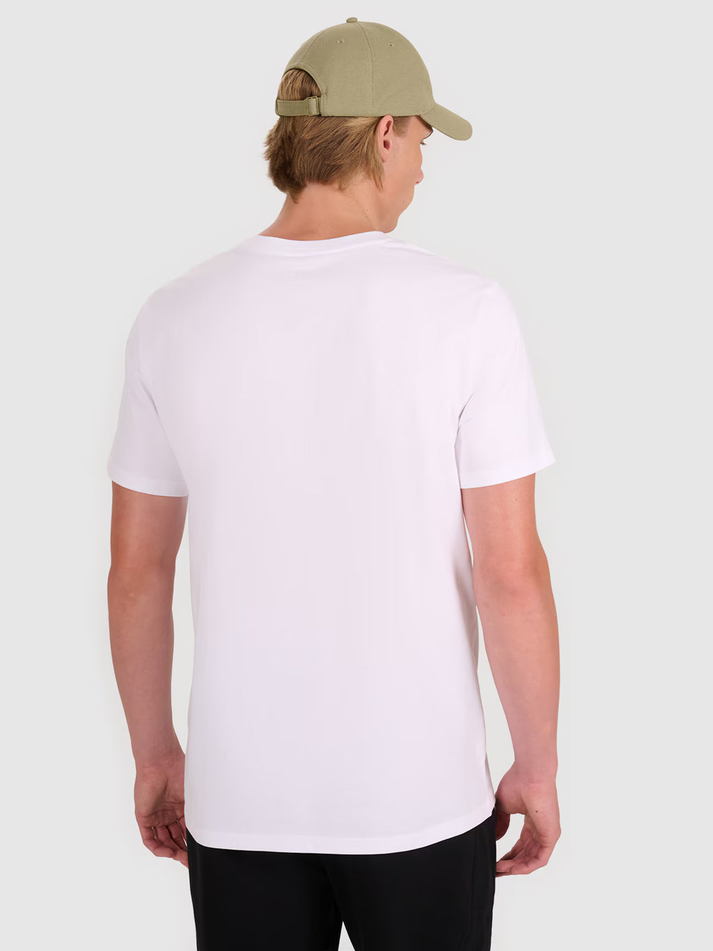 T-shirt regular gładki męski