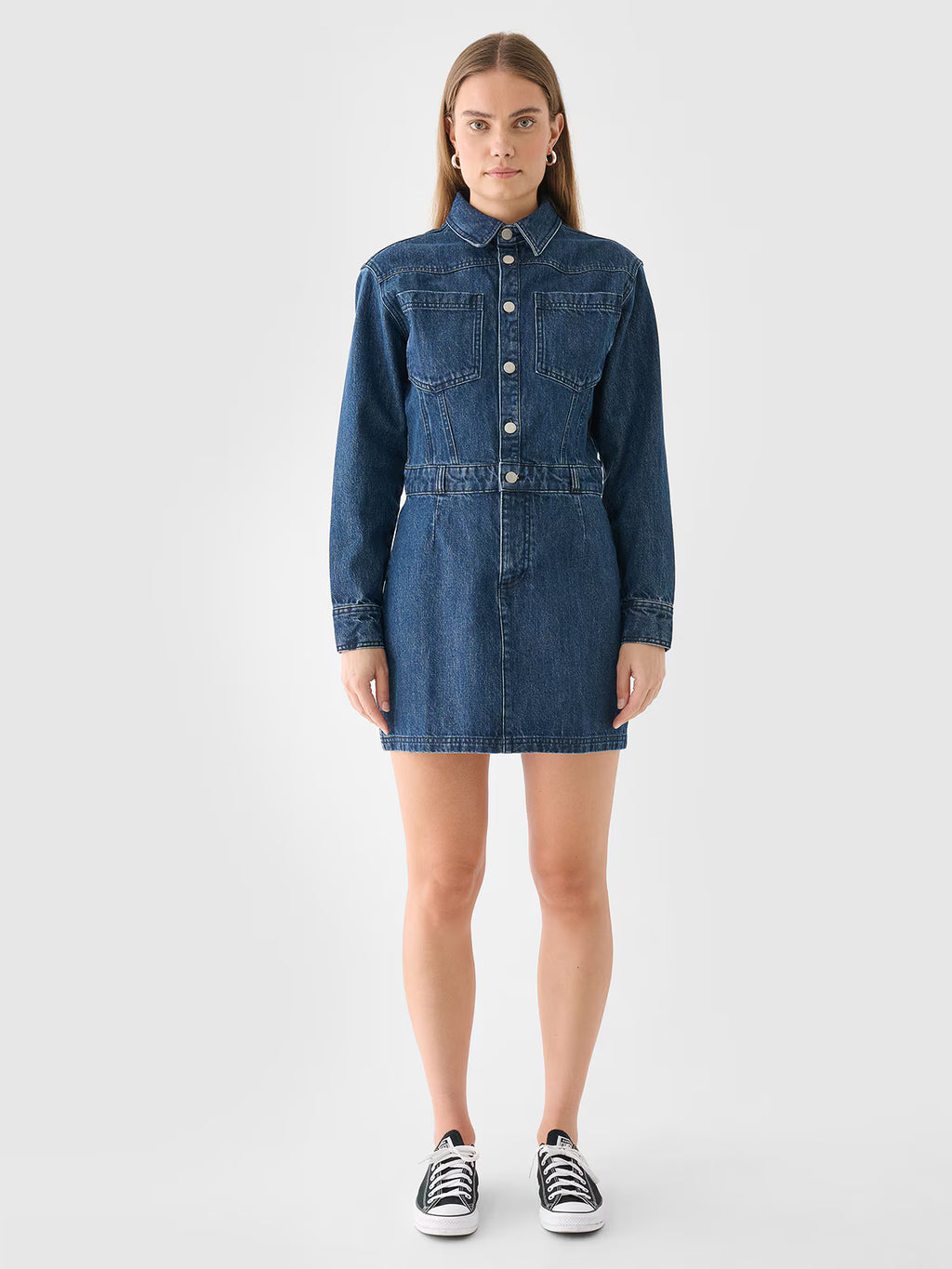 Sukienka jeansowa mini Outhorn