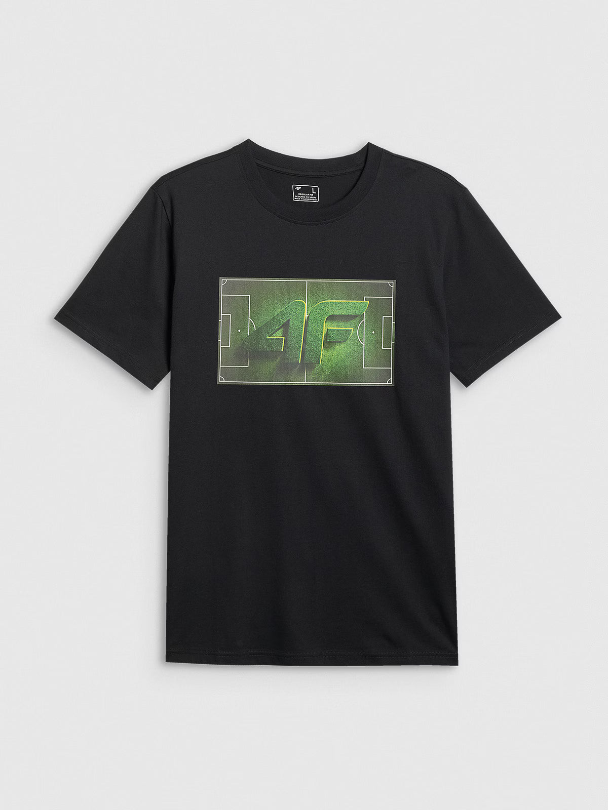 T-shirt regular z nadrukiem męski