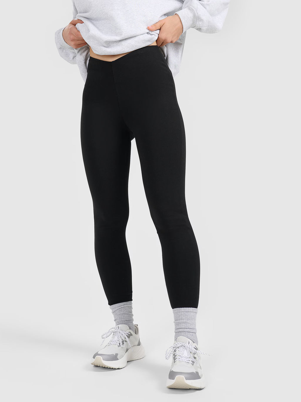 Legginsy dzianinowe damskie