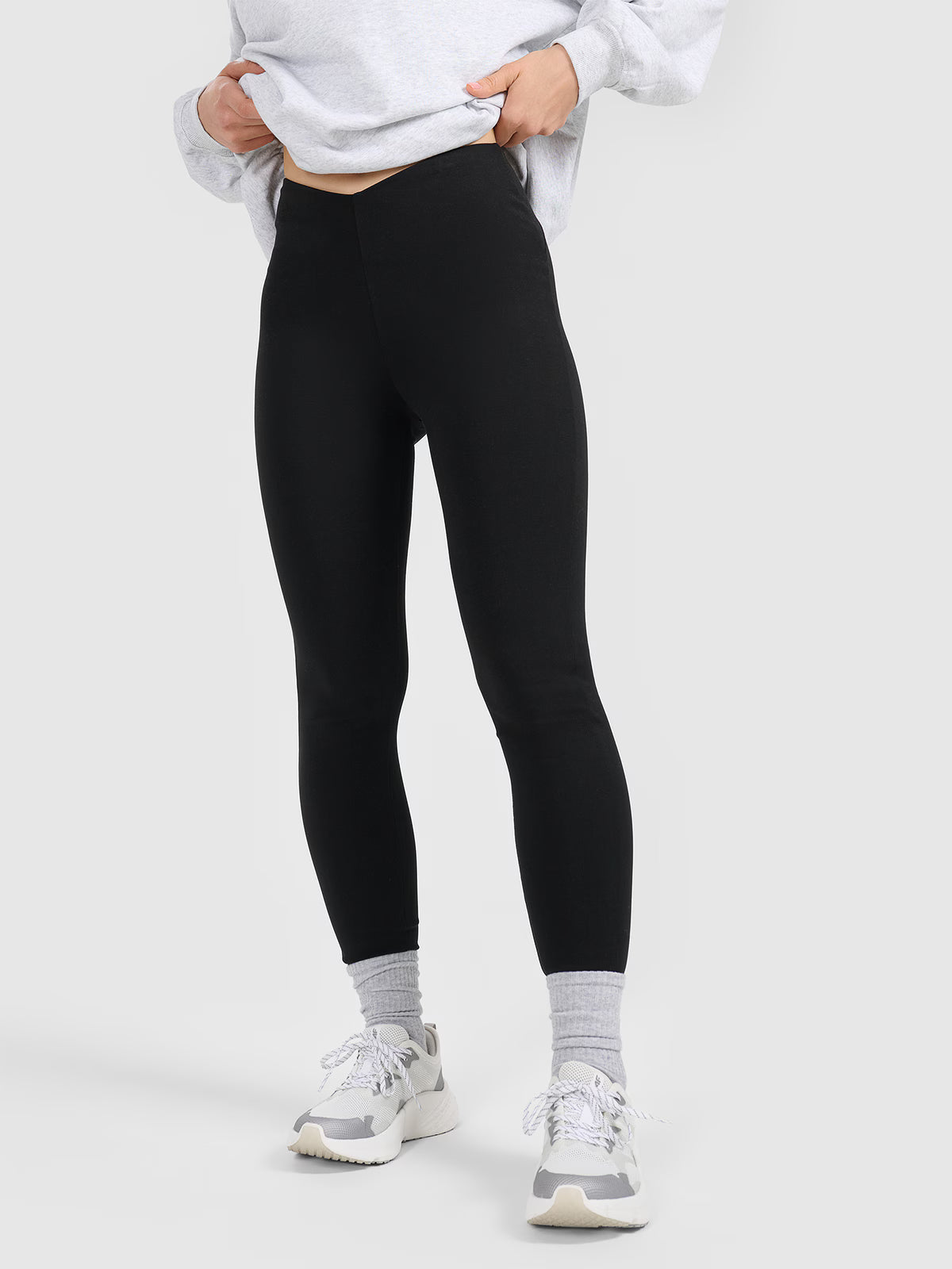 Legginsy dzianinowe damskie