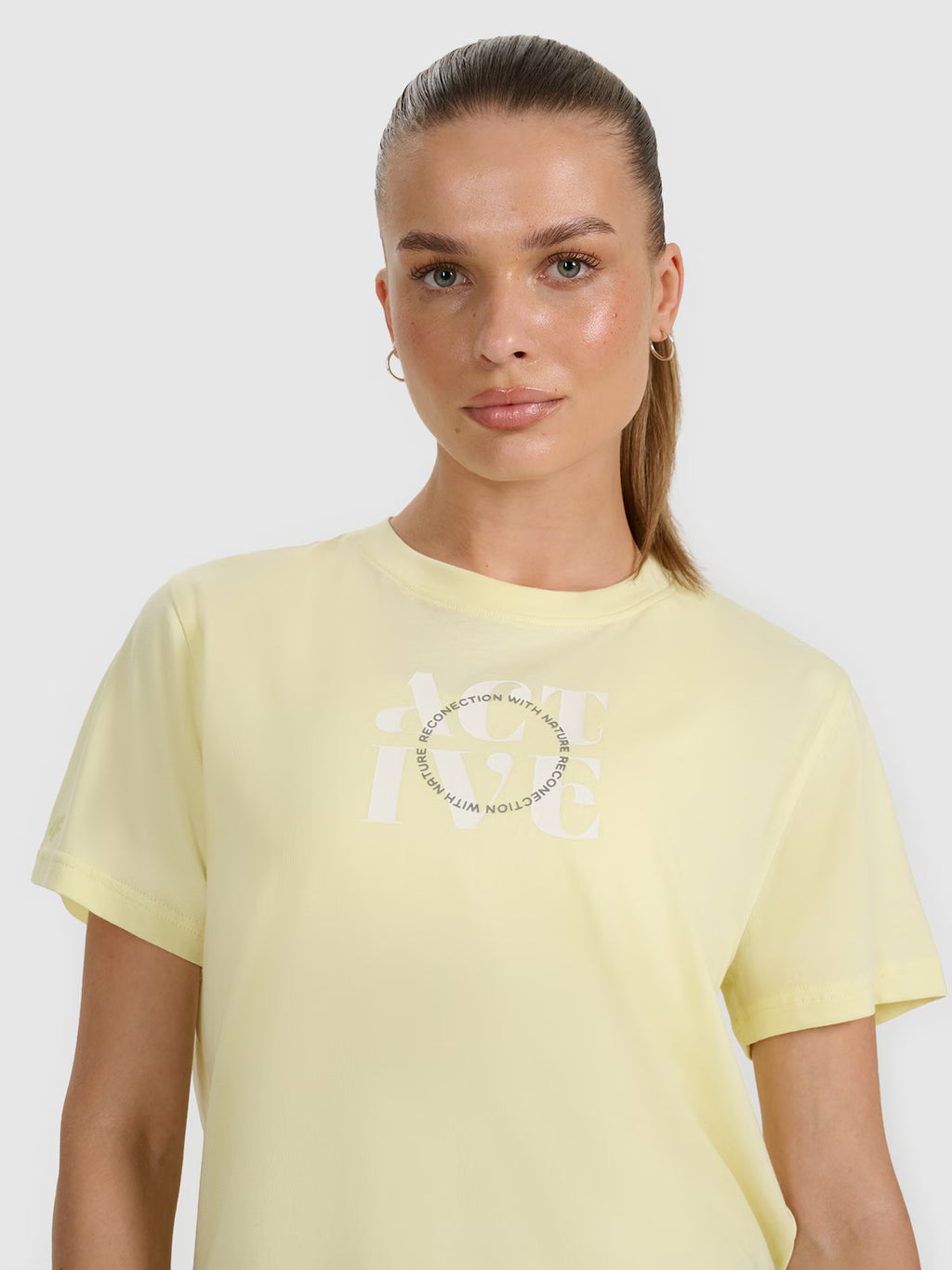 T-shirt z nadrukiem damski