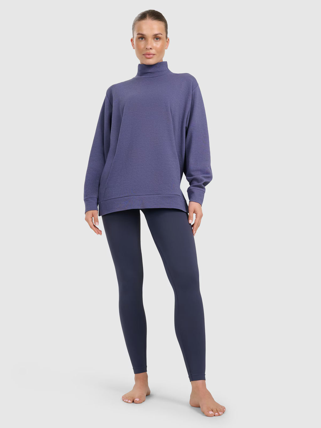 Bluza dresowa do jogi i pilatesu damska