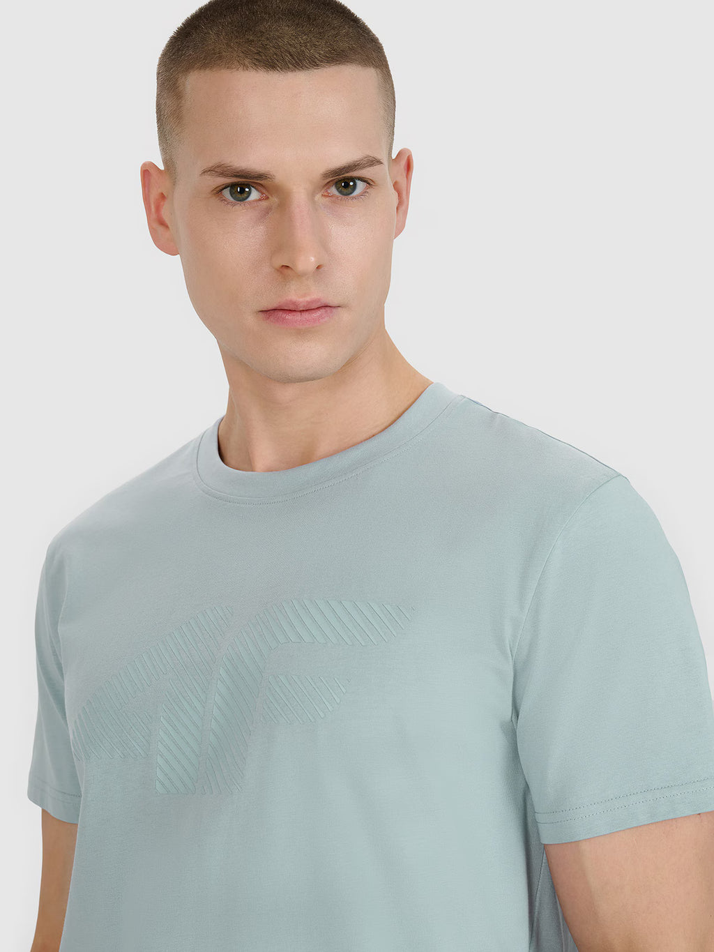 T-shirt regular z nadrukiem męski