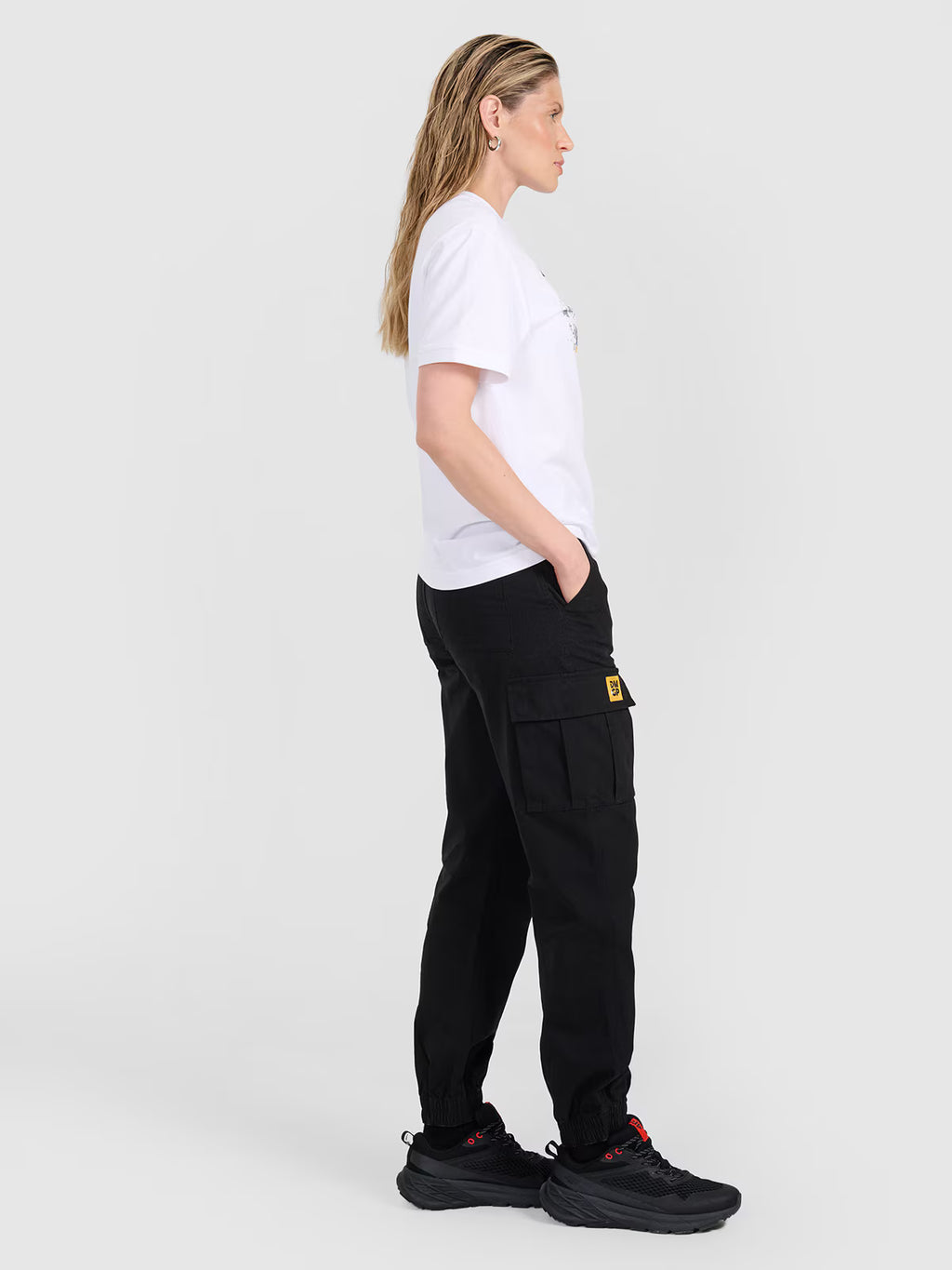 Spodnie casual cargo uniseks 4F x Drift Masters