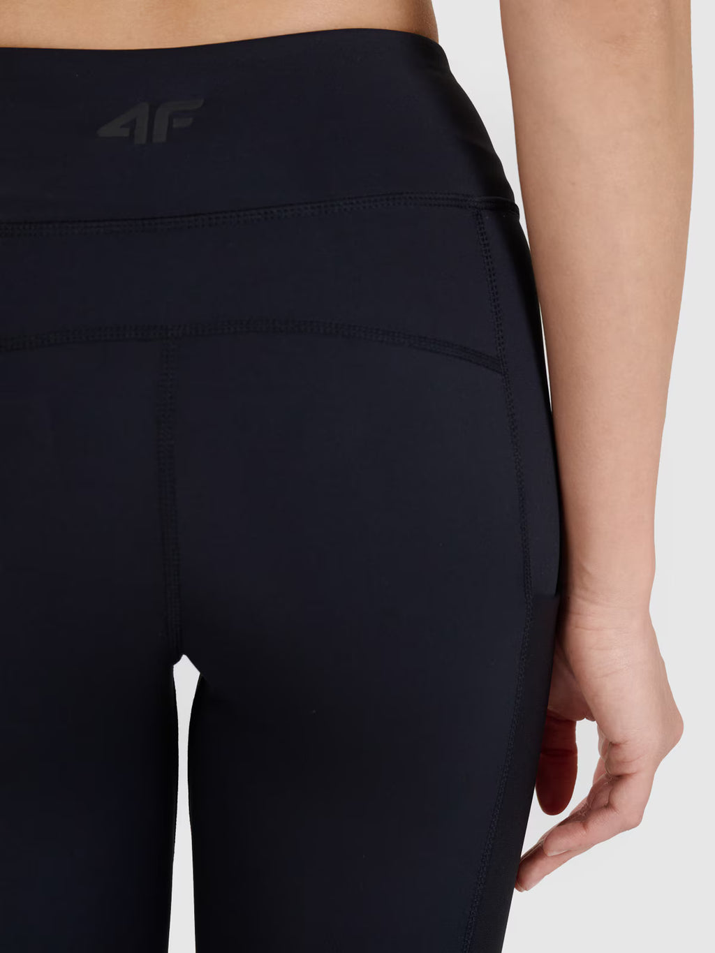 Legginsy treningowe z wysokim stanem damskie