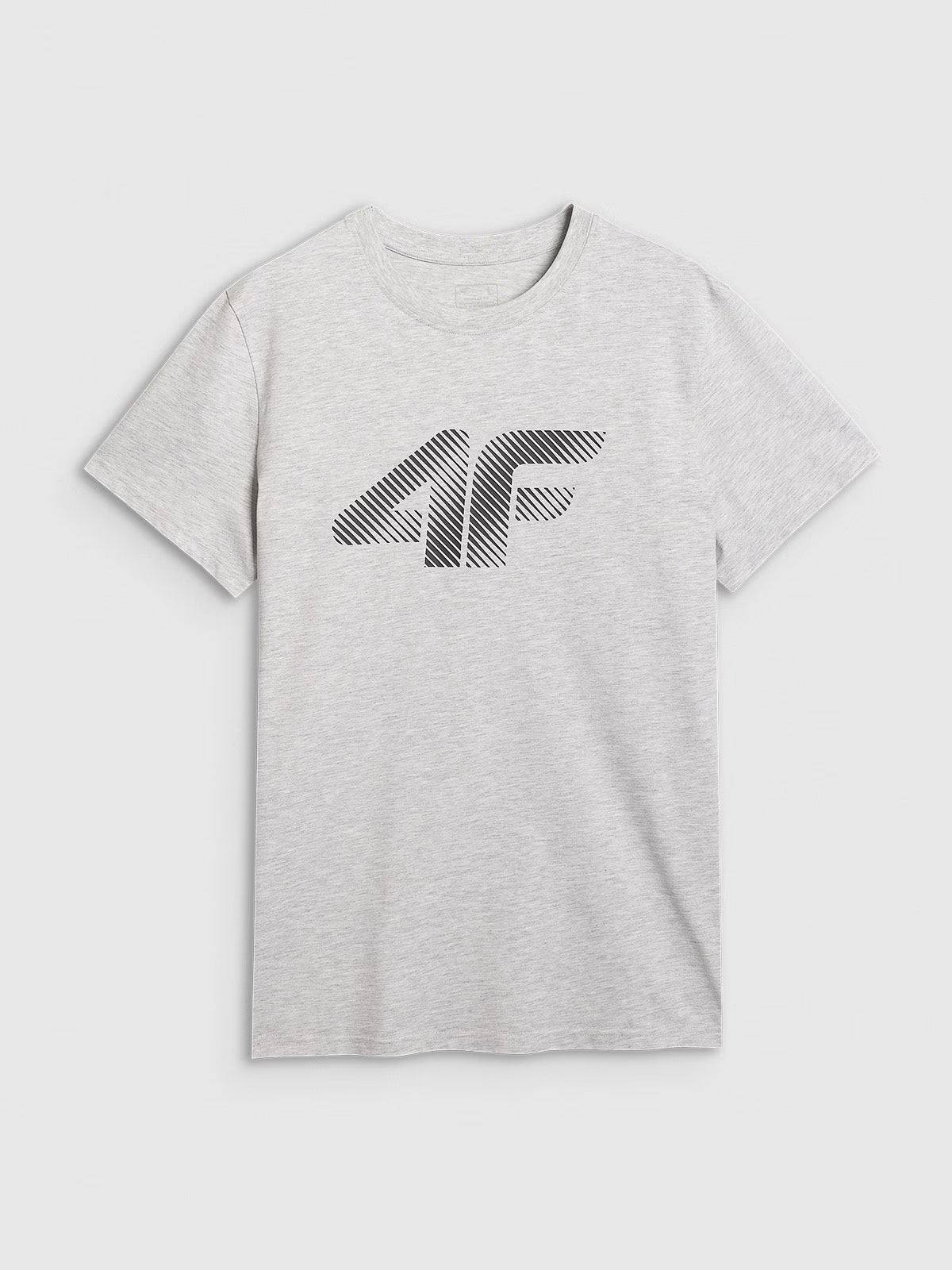 T-shirt regular z nadrukiem męski