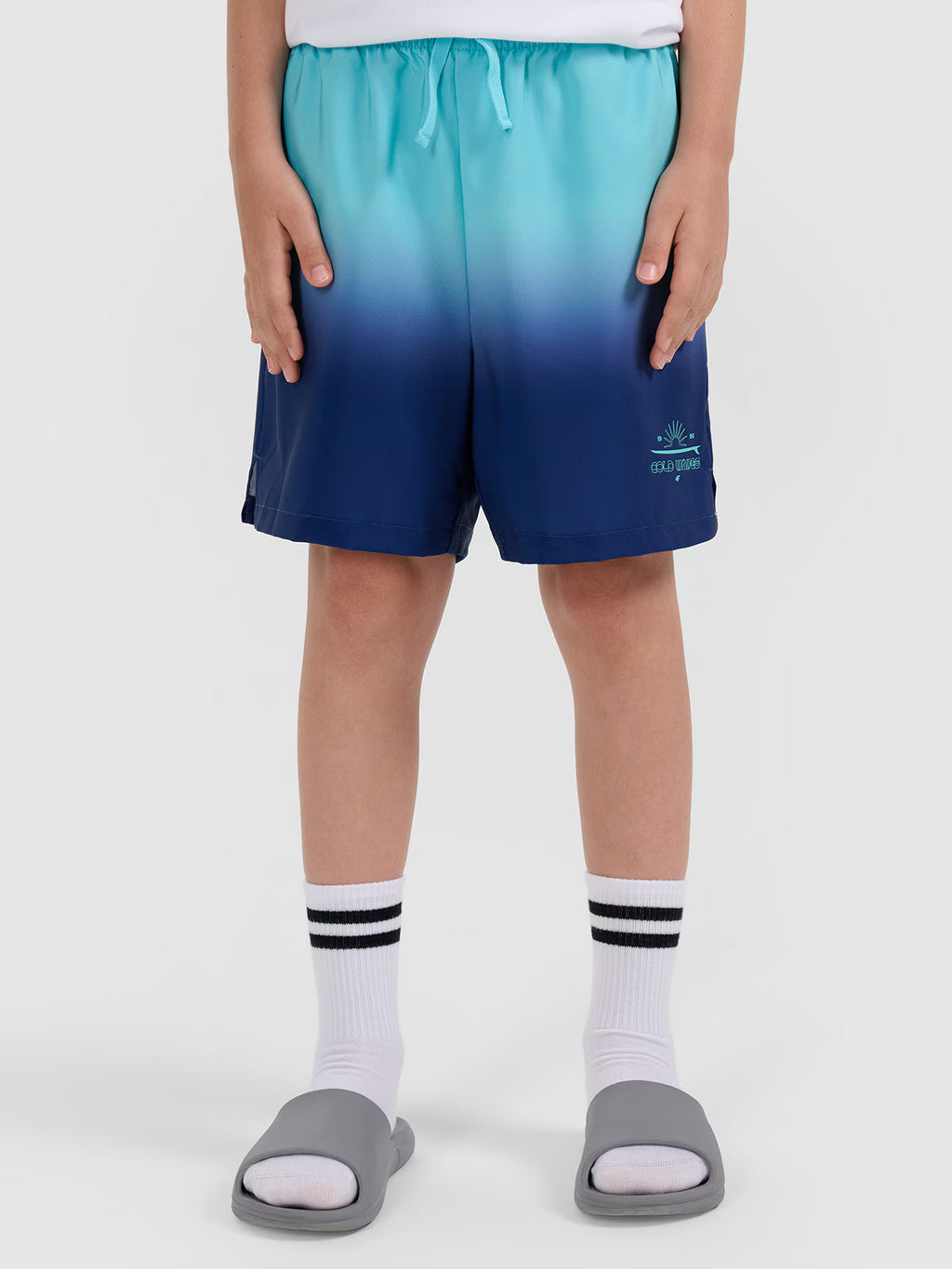 Spodenki plażowe boardshorty chłopięce