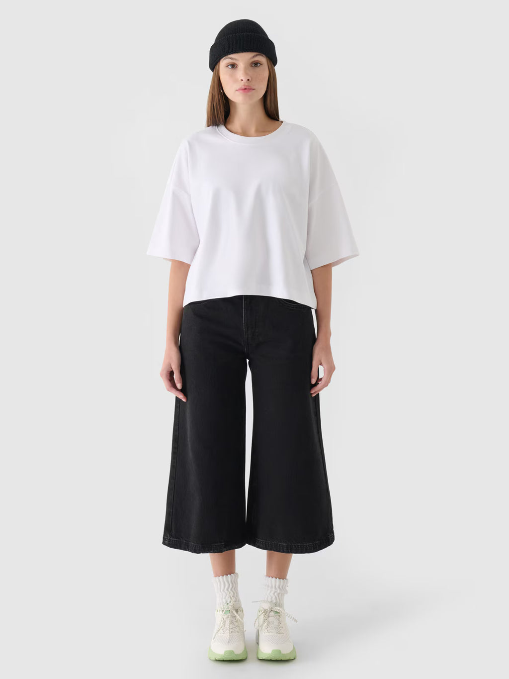 Jeansy baggy damskie Outhorn