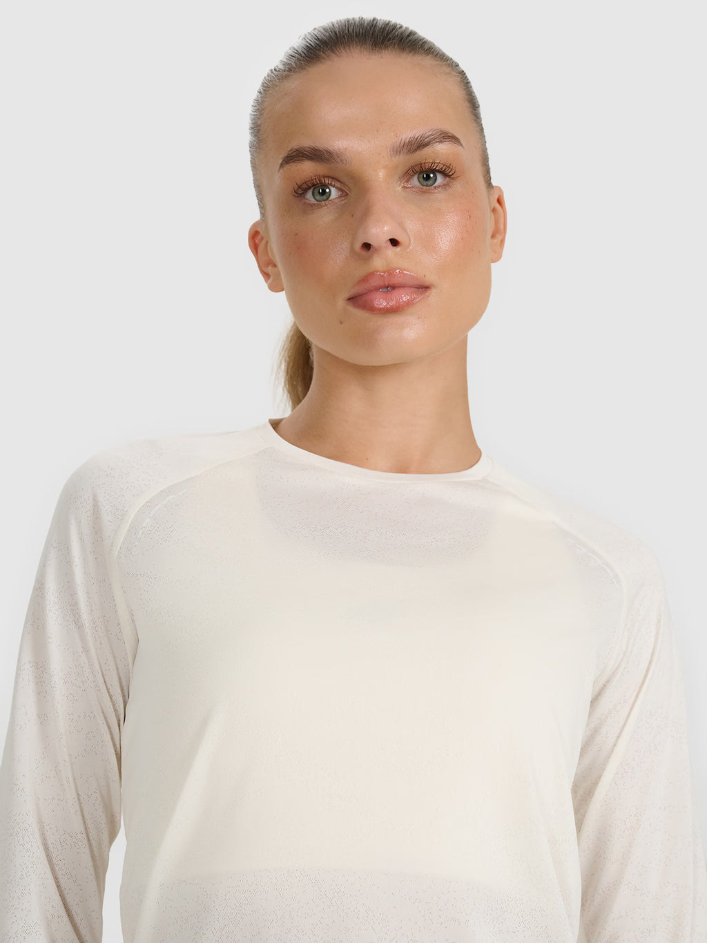 Longsleeve do biegania w terenie szybkoschnący damski