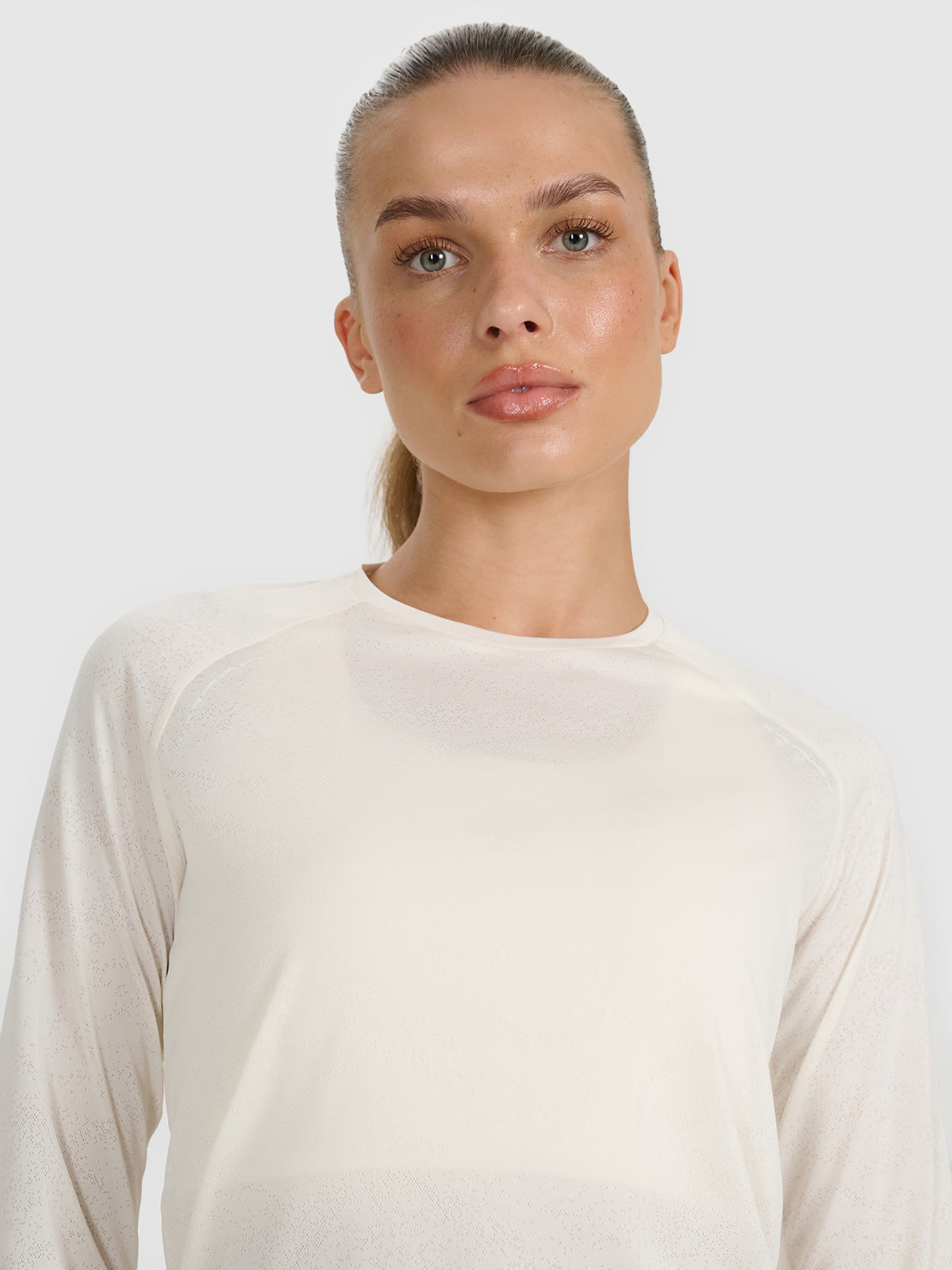 Longsleeve do biegania w terenie szybkoschnący damski